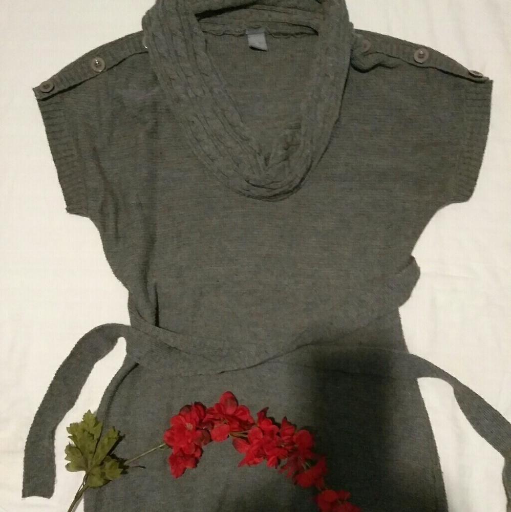 Women's beautiful grey sweater